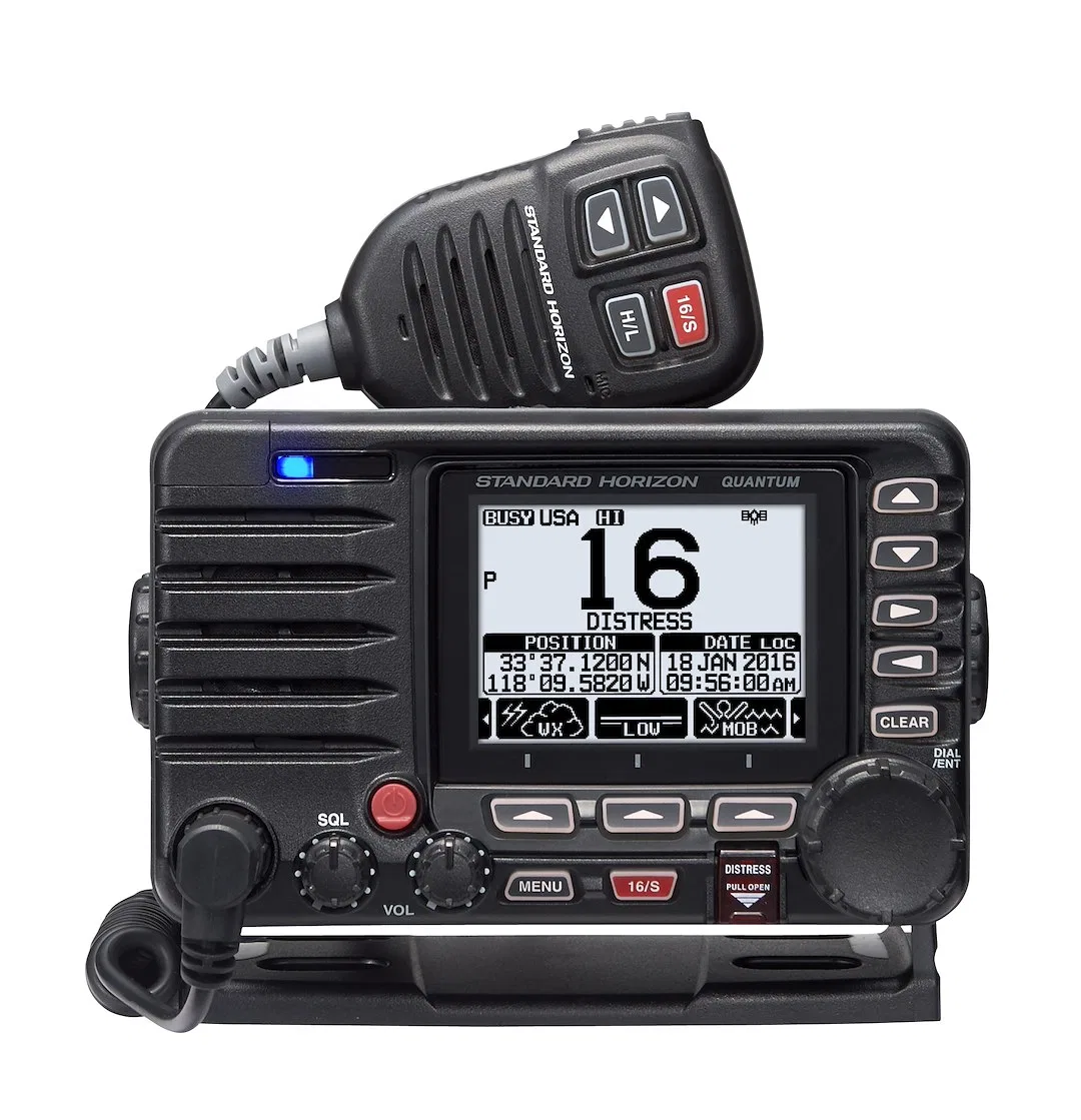 GX6000 – STANDARD VHF Radio, Fixed Mount 25 Watts NOAA Weather Channels With Alert With GPS Capability Public Address...